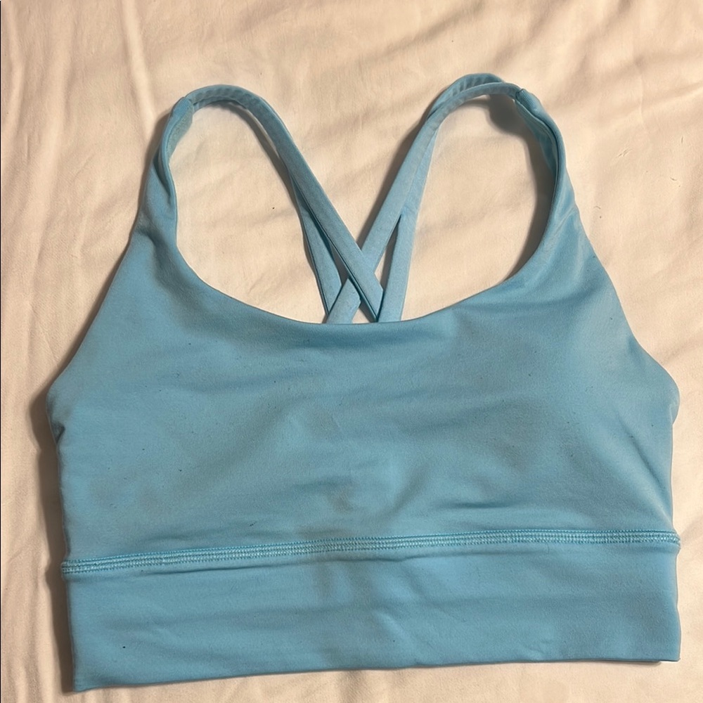 Lululemon Athletica Sky Blue Sports Bra